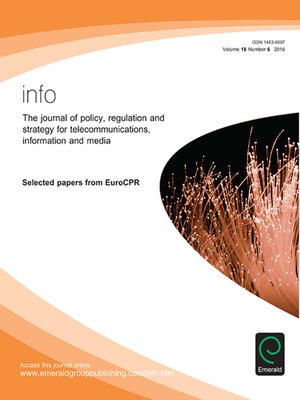 cover image of info, Volume 18, Issue 6